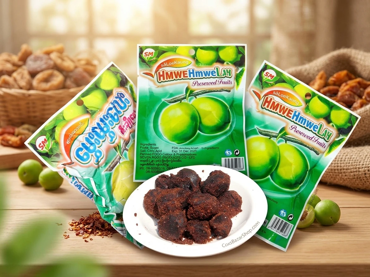দেশী আপেল বরই মিষ্টি বার্মিজ আচার – ১০ পিস