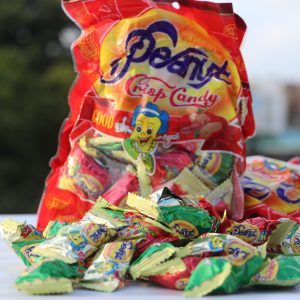 Peanut Crisp Candy Snack 35 Pieces x 1 Pack