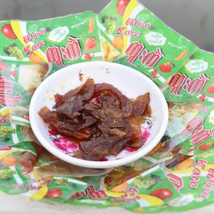 হাটুকারে ঝাল আমসত্ব বার্মিজ আচার 10 প্যাকেট - Barmis Achar