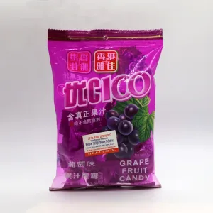 Uc 100 Fruit Candy Grape 100 Gm