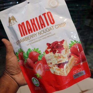 Makiato strawberry nougat crisp 200g