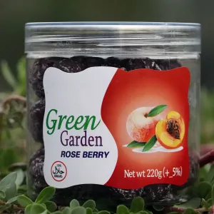 Green Garden Rose Berry Plum (220gm Jar)