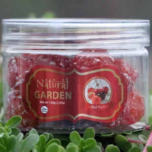 Natural Garden Red Plum (135gm Jar)